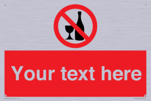 Custom prohibition no alcohol